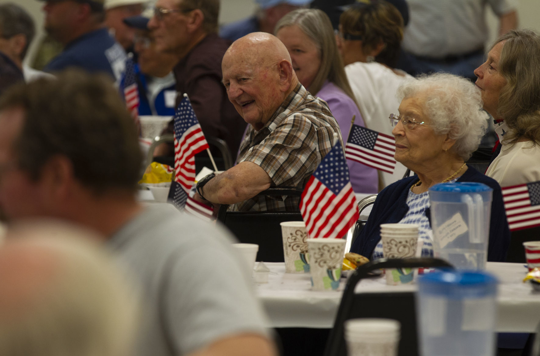 WWII veterans lunch